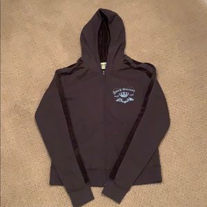 VINTAGE Juicy Couture Hoodie - grey/brown colour